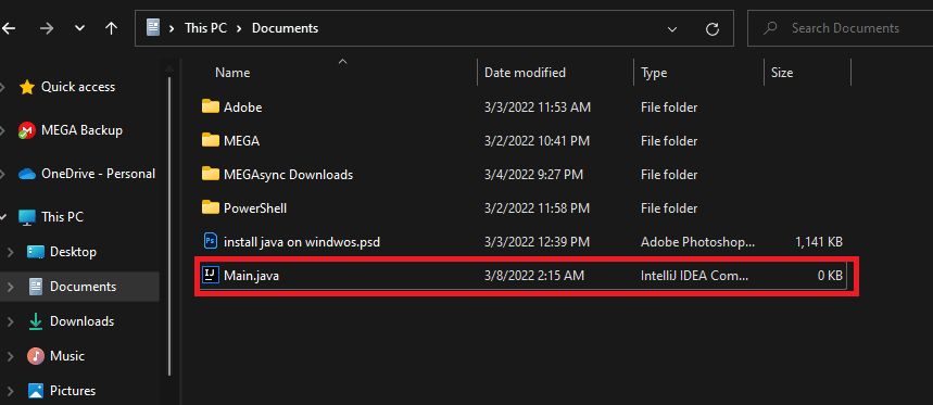 I can simply go there through my file explorer.