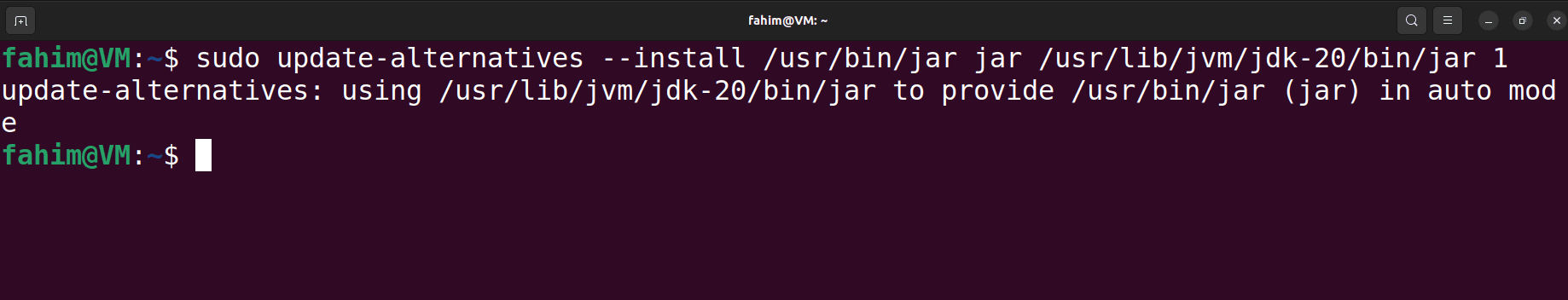 Then change the jdk-version to match your installed JDK version.
