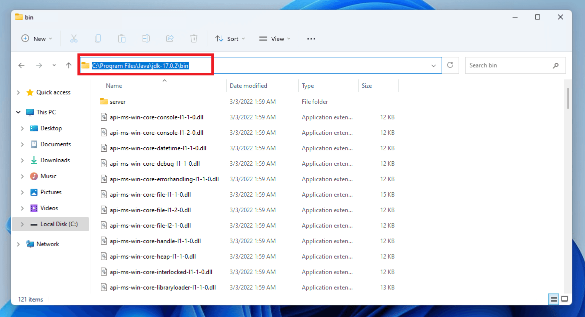 We need to copy the directory path (directory address) of this folder.