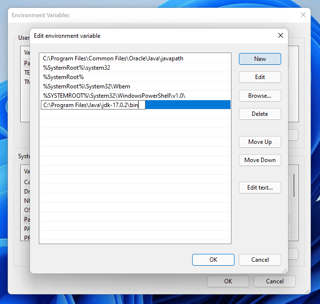 You can use the shortcut keys Ctrl + V for that as well.