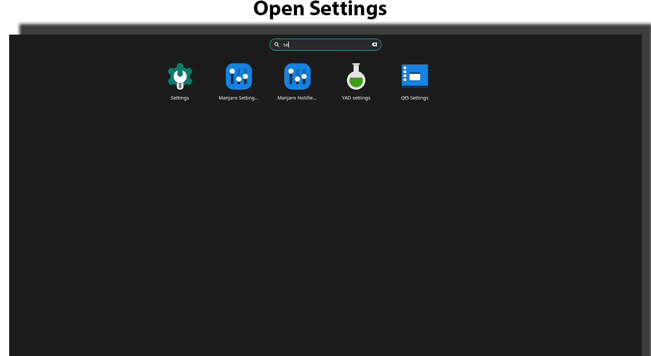 If you want to check whether the audio is working in your speakers or not, then you can go to Settings.