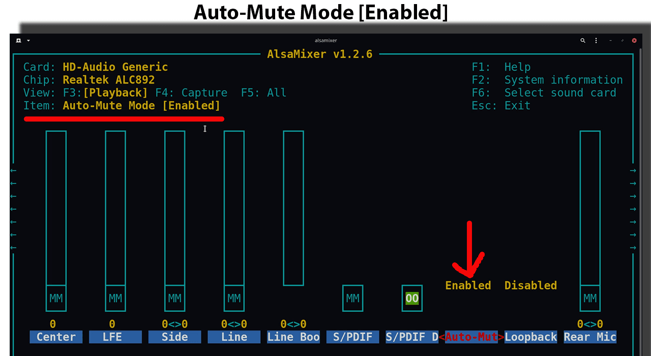 You will see that it is currently ENABLED.