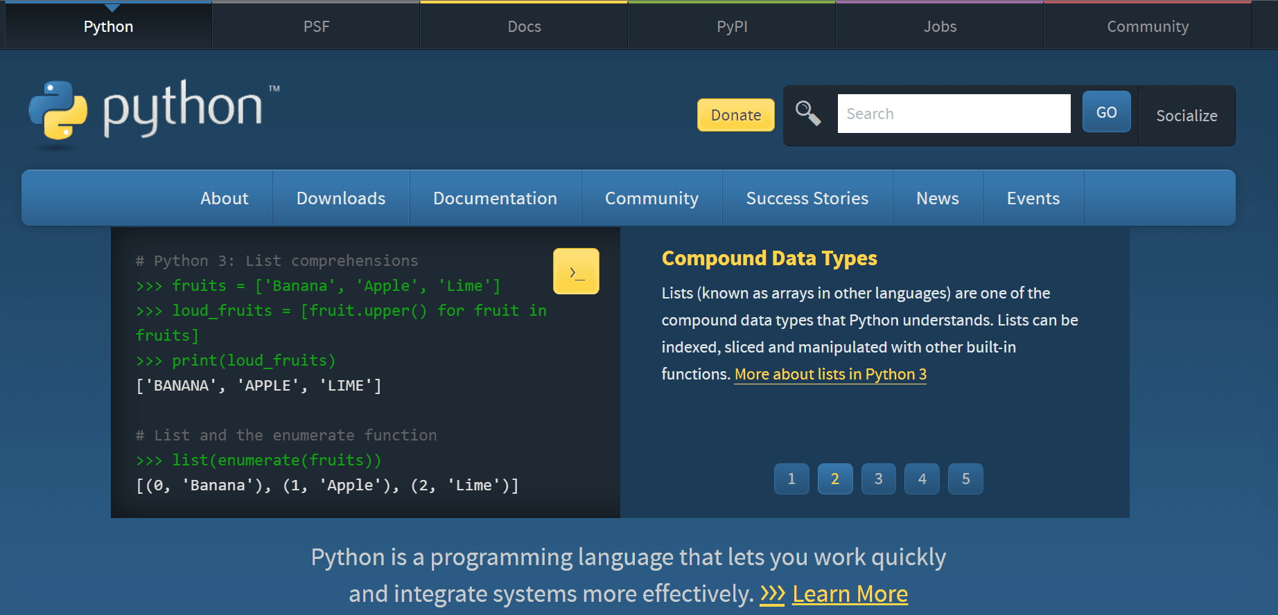 First of all, we need to go to the official website of Python.