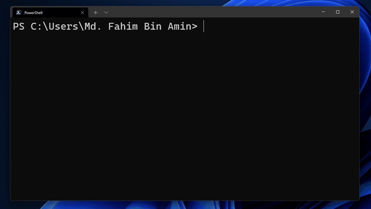 Reopen the terminal and see the magic! 🪄