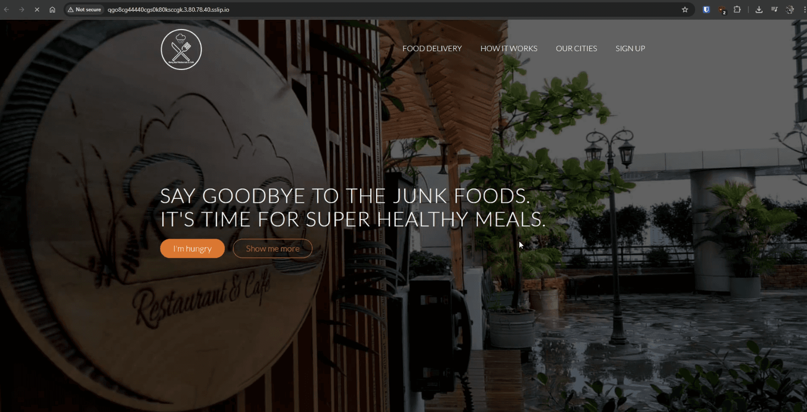 Live site