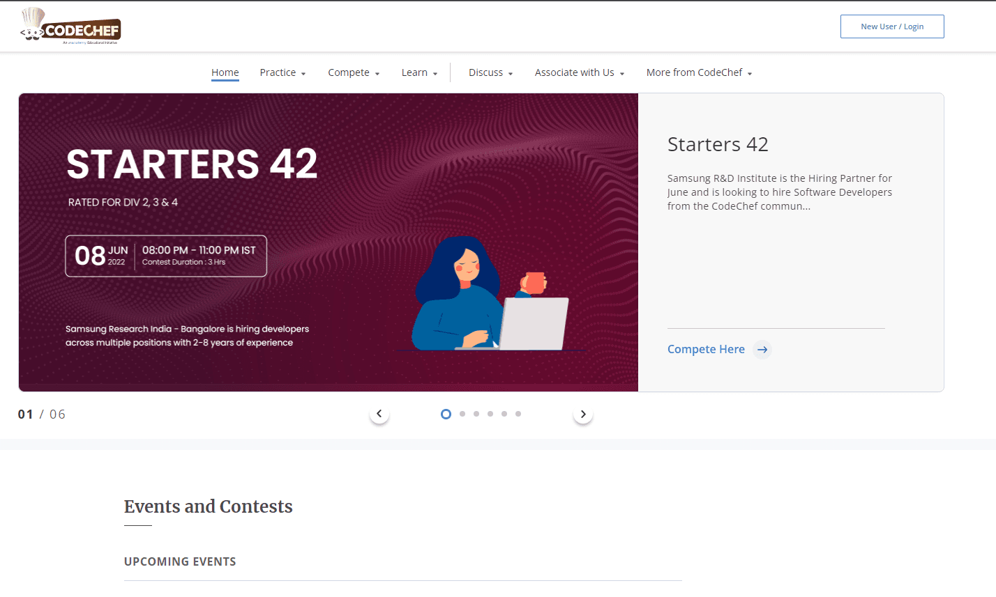 CodeChef banner image