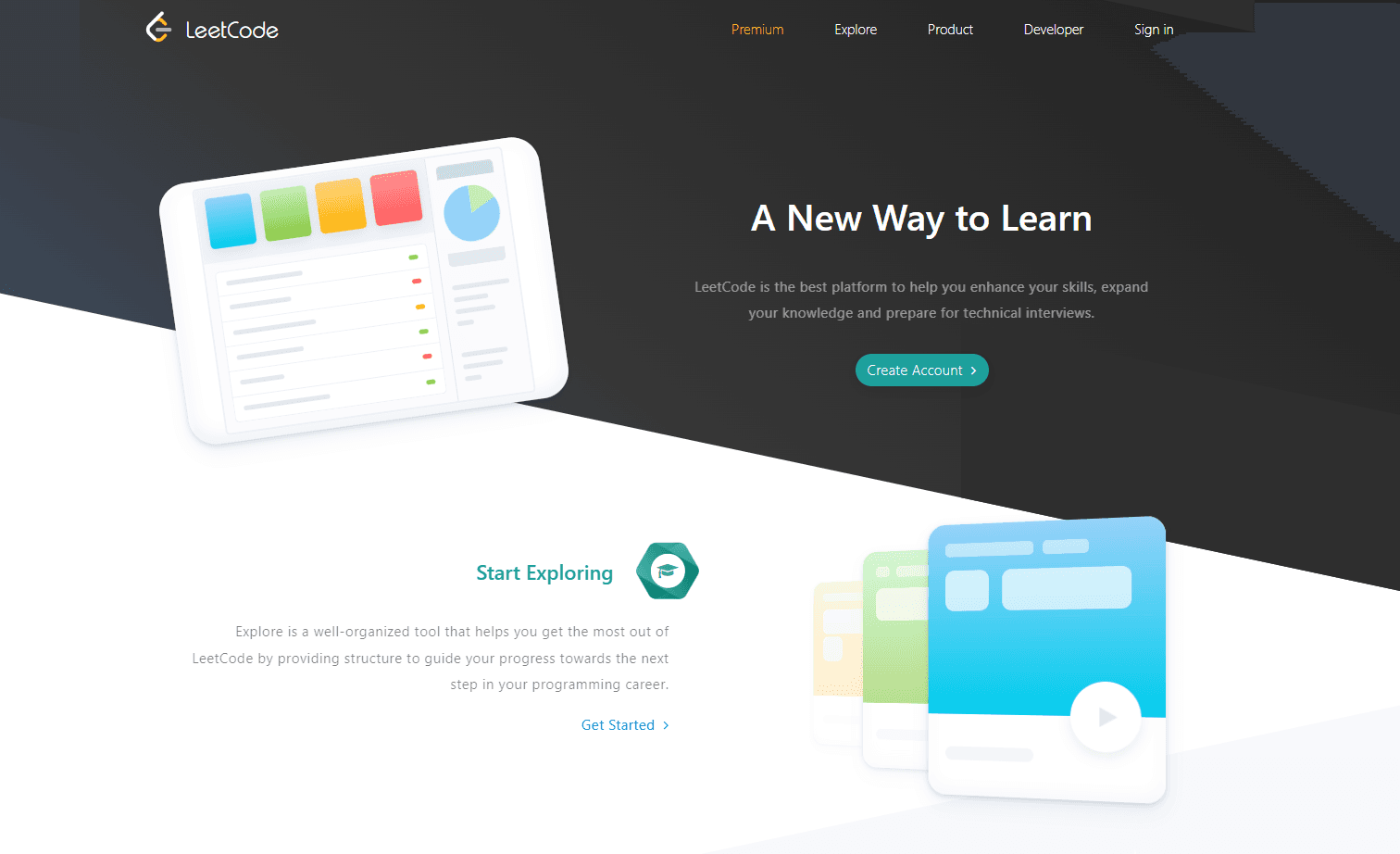 Leetcode banner